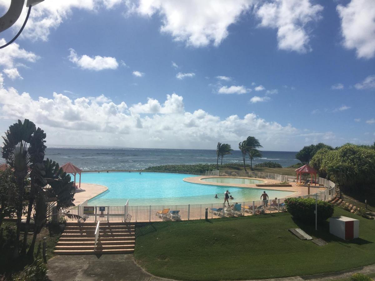Brin D'Ile Anse Des Rochers Vue Mer A 50 M De La Plage Et Piscine Saint-Francois  Exterior photo